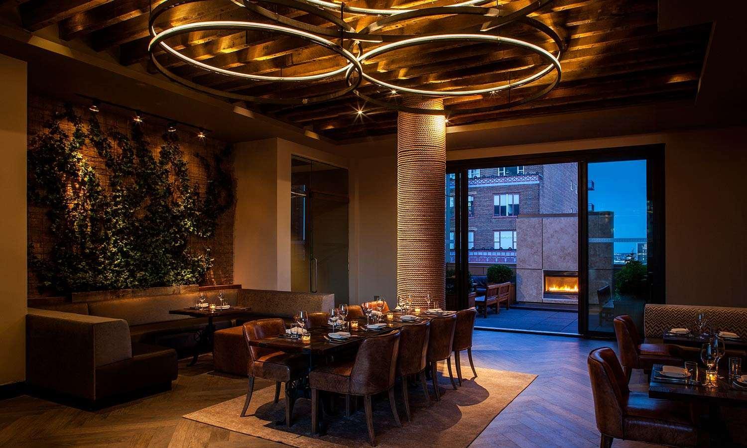 罗顿公园大道酒店 纽约 外观 照片 The Grill at The Edition