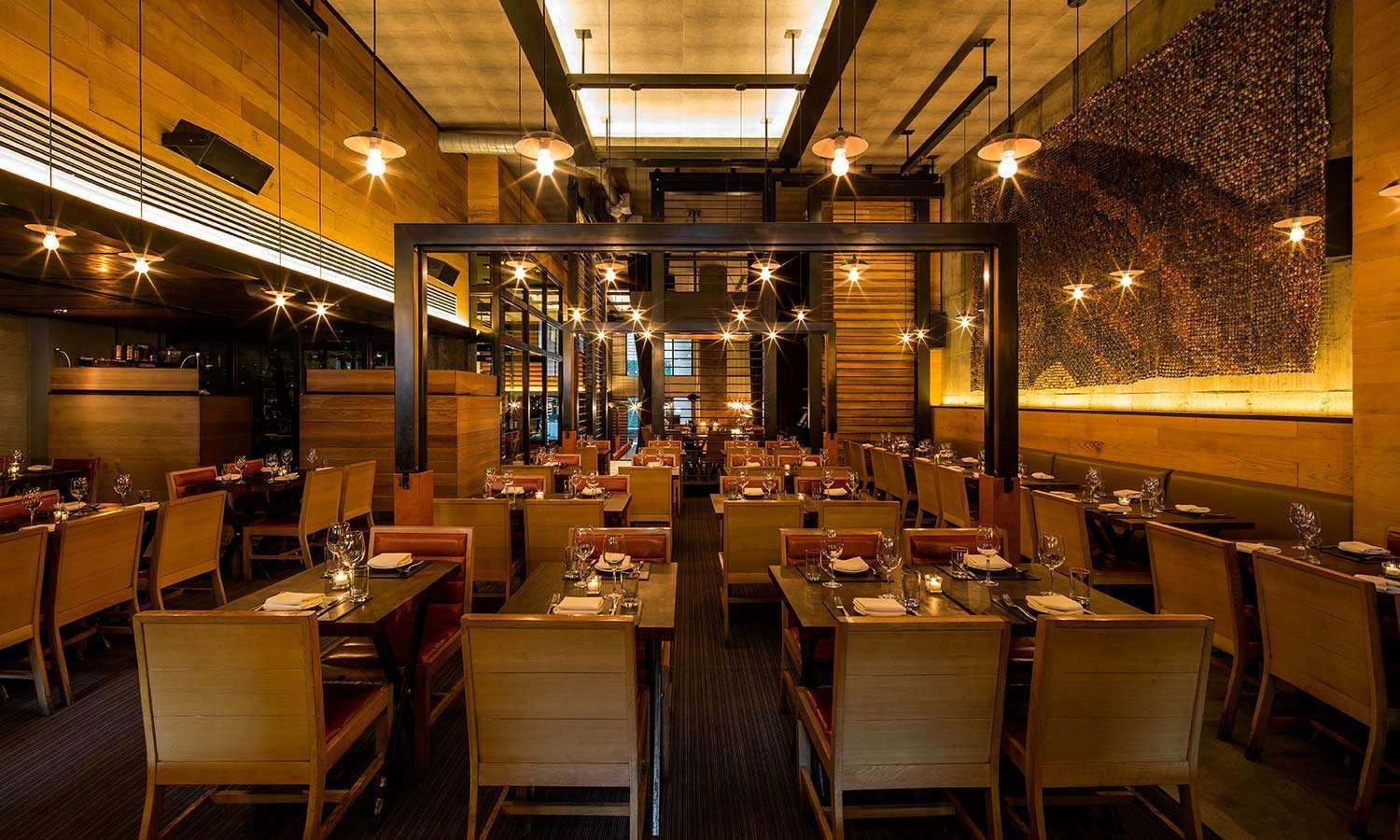 罗顿公园大道酒店 纽约 外观 照片 Interior of the restaurant